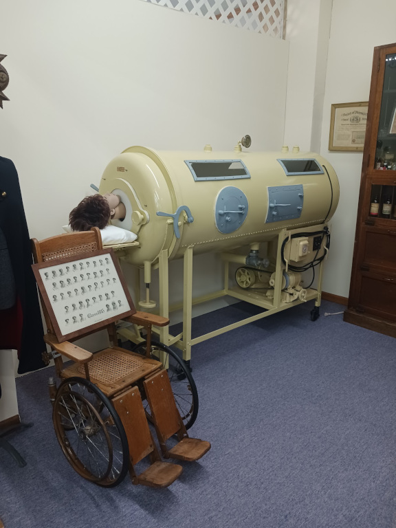 An image of Ontonagon Historical Museum Iron Lung