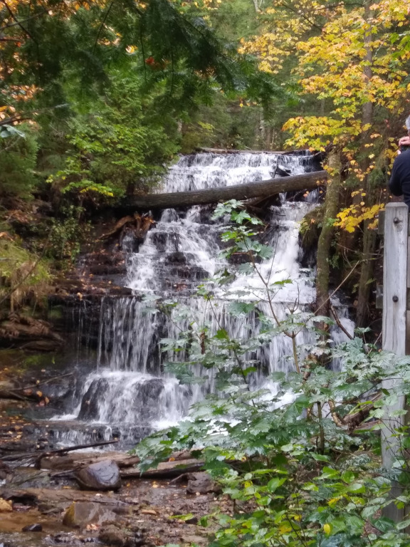 An image of Fox River Pathway Waterfall