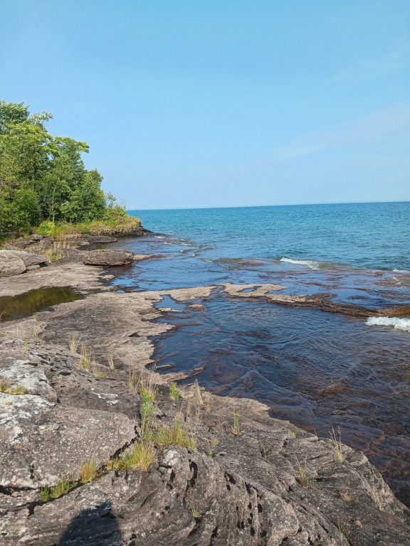 An image of Point Abbaye Natural Area Lake Superior Scenery